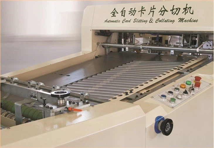 Playing Cards Slitting and Collating Machine